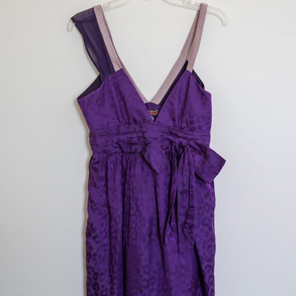 Purple party dress - size M